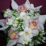 Волшебство свадебного букета из орхидей